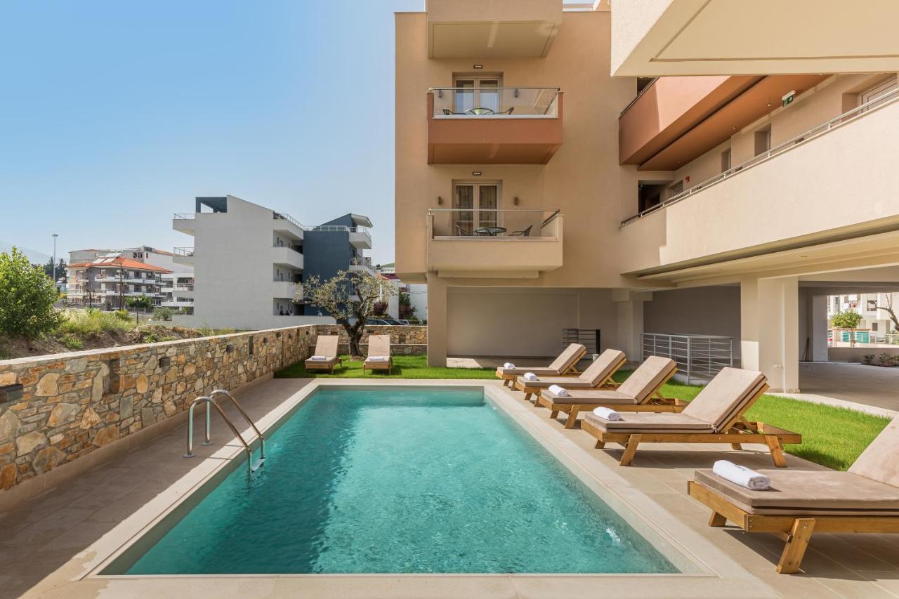 Makris Luxury Rooms Лептокария Экстерьер фото