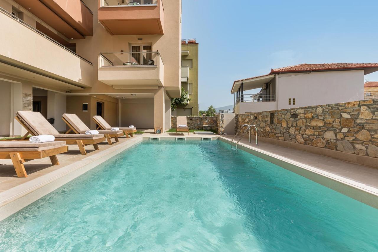 Makris Luxury Rooms Лептокария Экстерьер фото