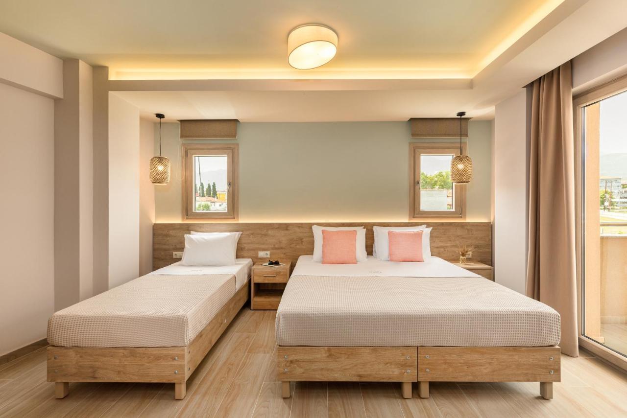 Makris Luxury Rooms Лептокария Экстерьер фото